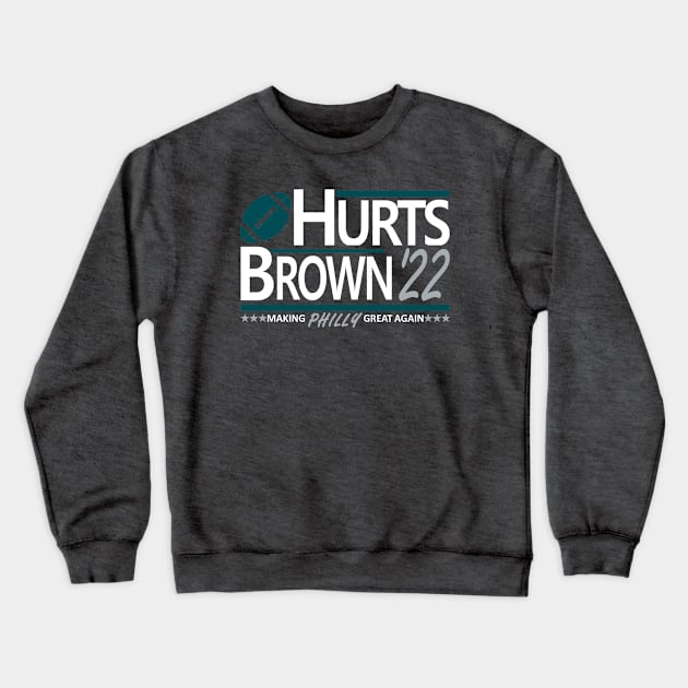 Philadelphia Pro Football - Great Again Crewneck Sweatshirt by FFFM